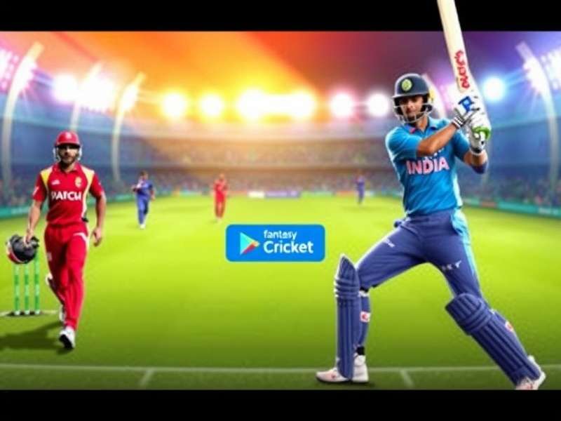CricketWeb Fantasy Cricket App Interface