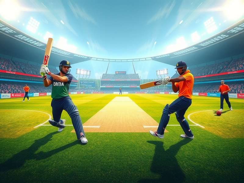 Dream11 Fantasy Cricket App Interface on Mobile Phone