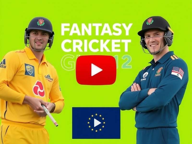 Fantasy Cricket Guru Podcast YouTube Video Thumbnail - Expert Analysis Screen