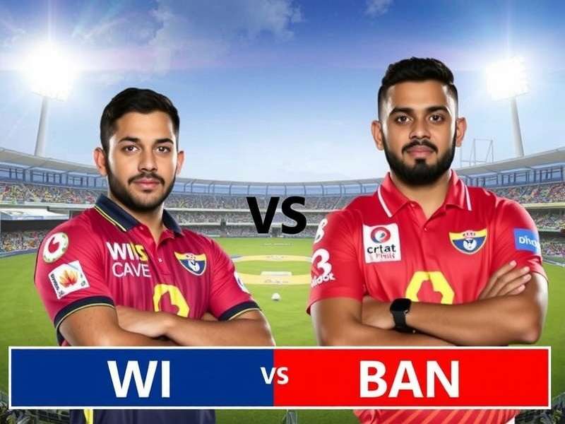 West Indies vs Bangladesh ODI Fantasy Cricket Match Analysis with Dream11 Team