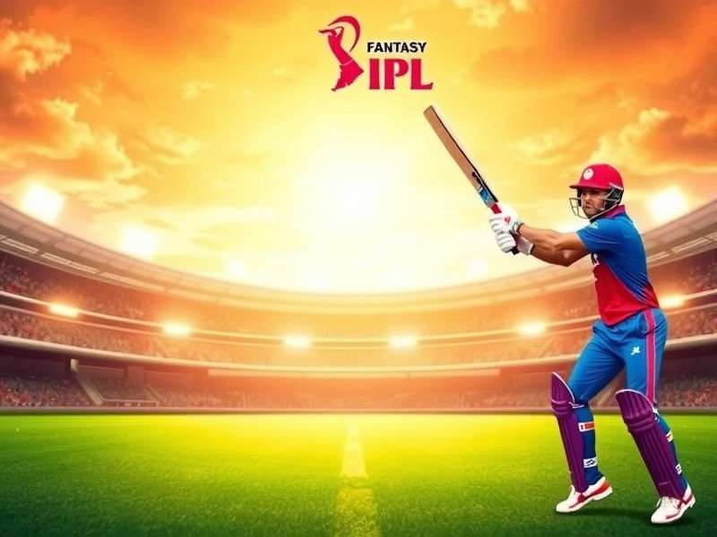 IPL 2024 Fantasy Cricket Statistics Dashboard showing player performance metrics