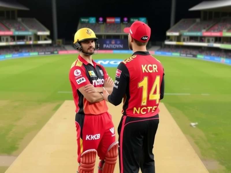 KKR vs RCB 2025 Fantasy Cricket Match Stadium Atmosphere