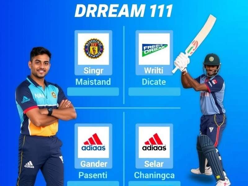 Dream11 Fantasy Cricket App Interface showing Malayalam and English comparison