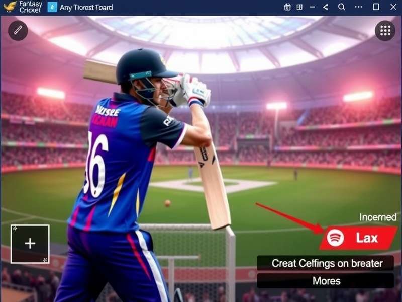 Dream11 Fantasy Cricket Winning Strategy Dashboard showing player statistics and team selection