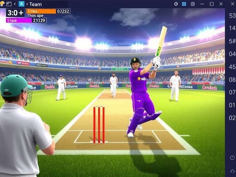 Fantasy Cricket Team Selection Dashboard on Mobile and Laptop