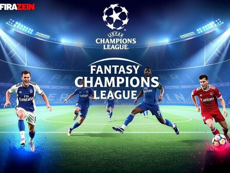 Fantasy Champions League Trophy and Stadium
