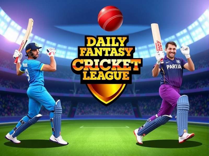 A fantasy cricket expert analyzing data on multiple screens for daily league team selection