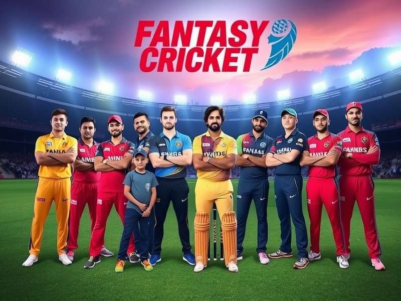 Fantasy Cricket Strategy Meeting with Laptop and Data Charts