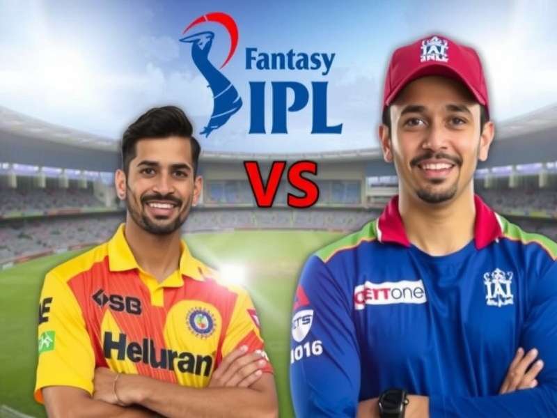 Fantasy Cricket Guru App Interface showing IPL match predictions