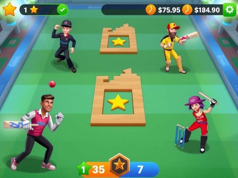 Fantasy Cricket Team Trickster App Dashboard showing player stats and team suggestions