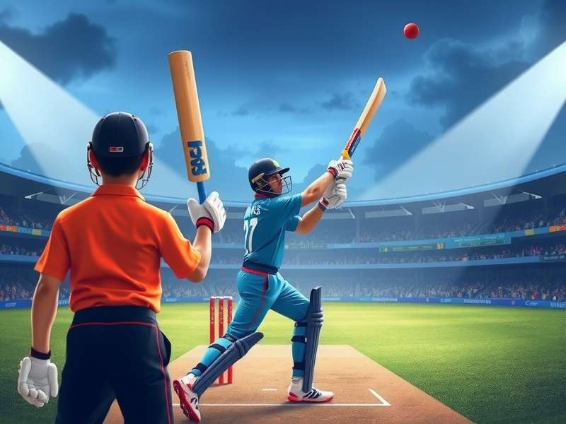 Expert analyzing fantasy cricket stats on multiple screens