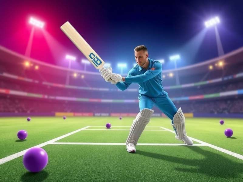 Fantasy Cricket Strategy Dashboard showing player stats and team selection