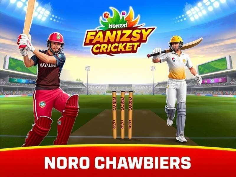 Howzat Fantasy Cricket App Downloadable Content APK Mod interface showing team selection and premium features