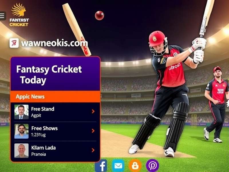 Fantasy Cricket Today News – Expert analysis, data-driven predictions and winning strategies for Indian fantasy cricket players.